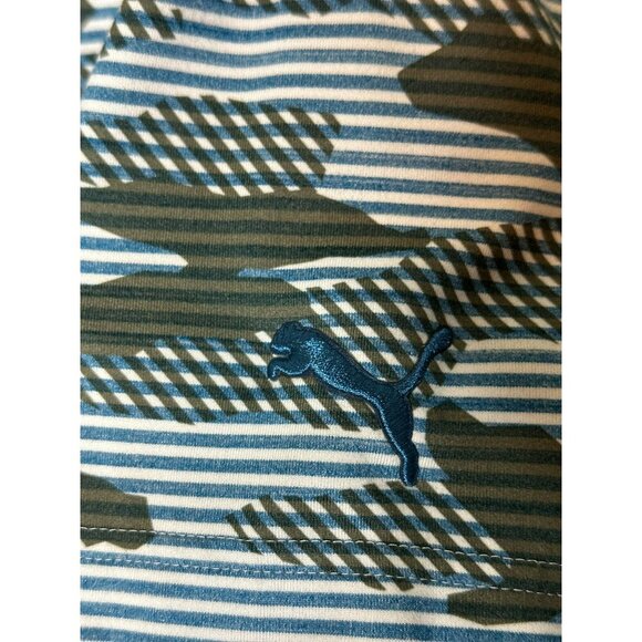 PUMA CLOUDSPUN Camo Golf Polo Men's Medium - Picture 10 of 11